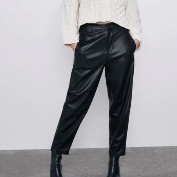 Zara xs leather pants - Picture 4 of 4